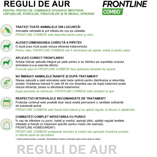 Frontline Combo Spot-On XL – Soluție Antiparazitară Externă pentru Câini de Talie Mare (40–60 kg) – 3 Pipete